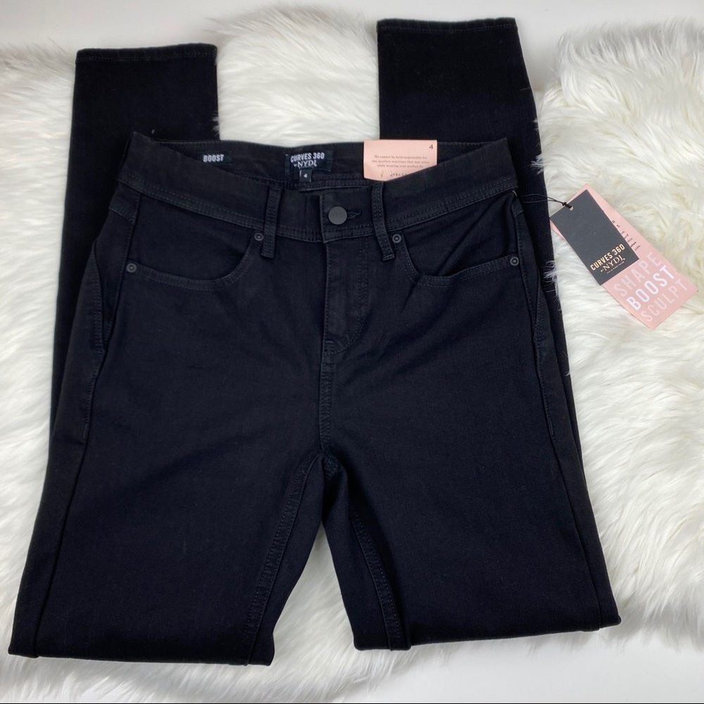 NYDJ Curves 360 Boost Jeans Black Skinny